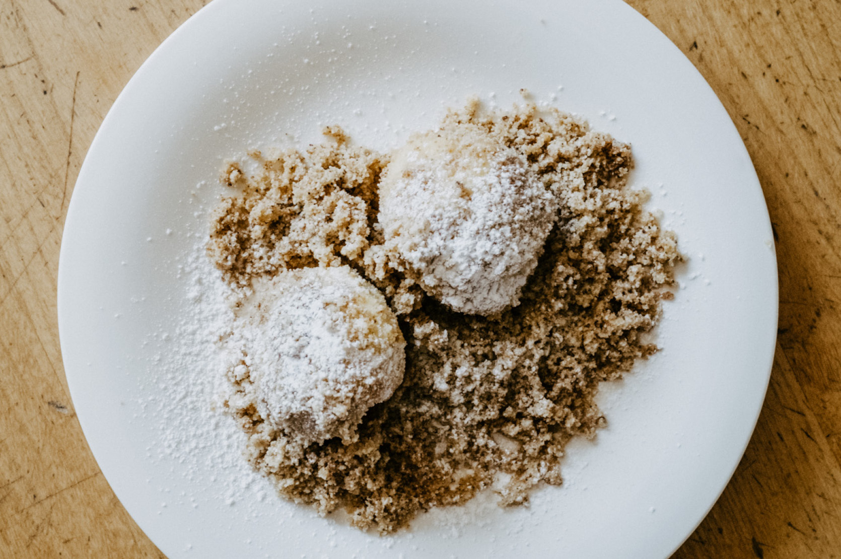 Grießknödel. Heute mit Topfen. - Die Dirneder Mühle