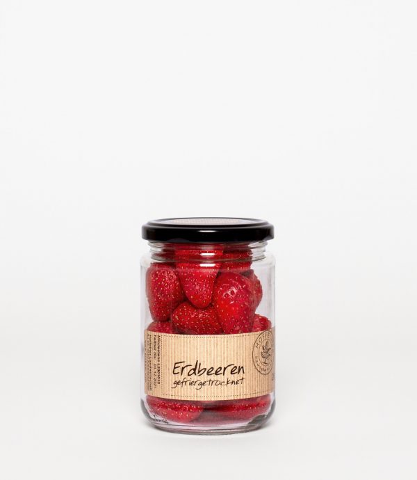Erdbeeren, gefriergetrocknet