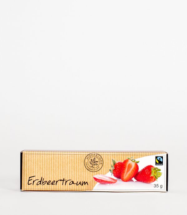 Erdbeertraum-Fruchtpralinen