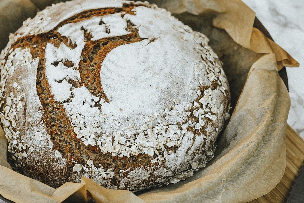 Dirneder Rezept Vollkorn-Waldstaudebrot mit Kümmel