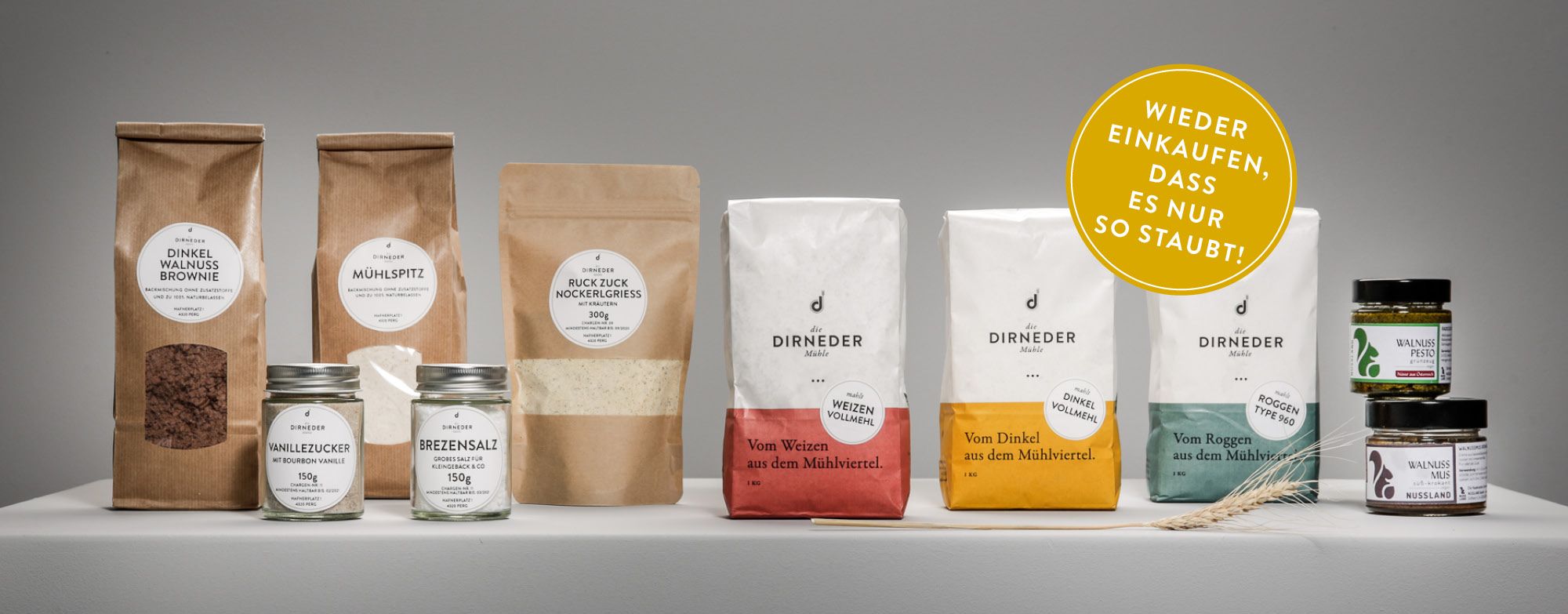 Dirneder Mühle Online Shop Dirneder Auf die Kekse, fertig, los