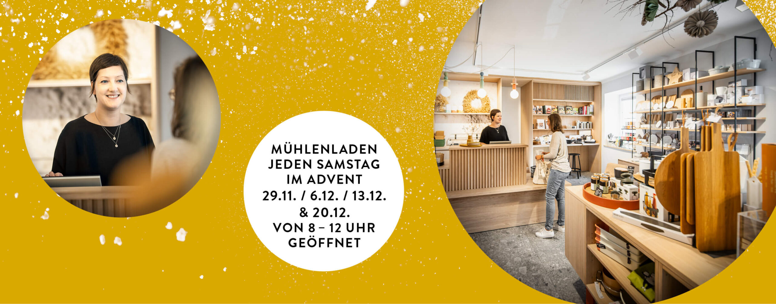 Adventsamstage sind im Mühlenladen von 8 bis 12 Uhr geöffnet