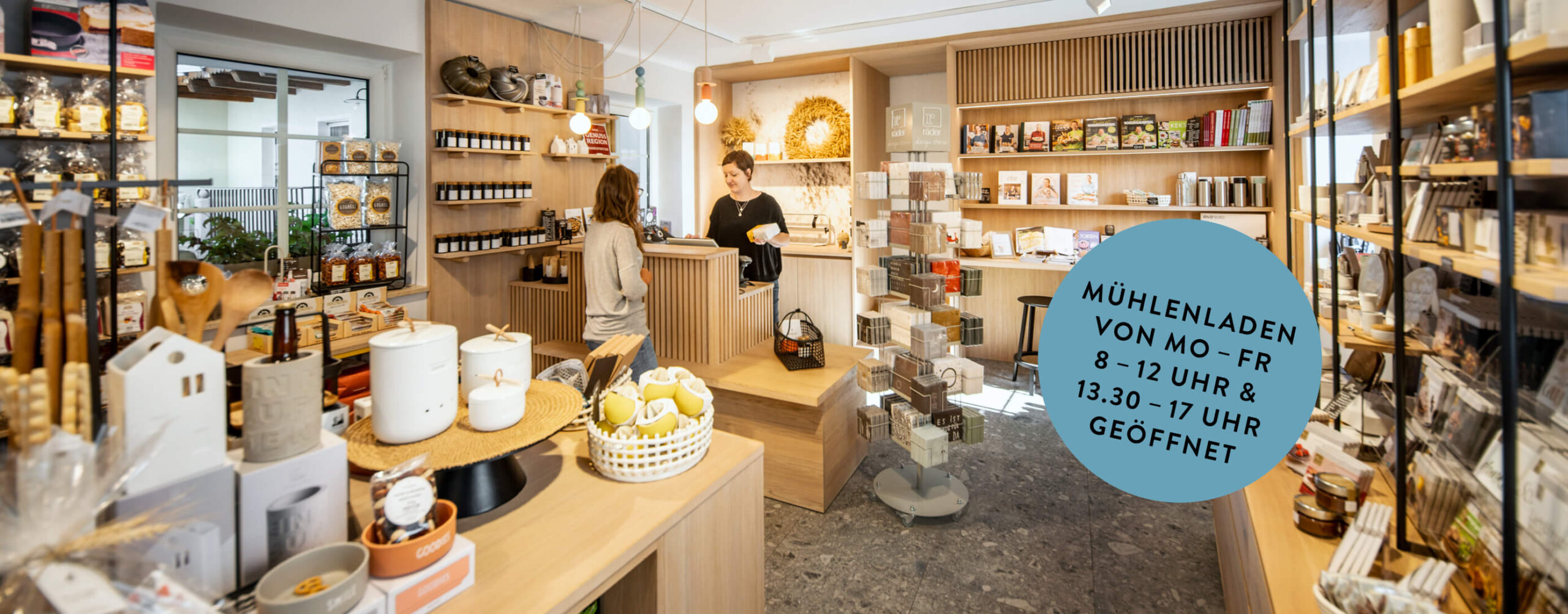 Adventsamstage sind im Mühlenladen von 8 bis 12 Uhr geöffnet